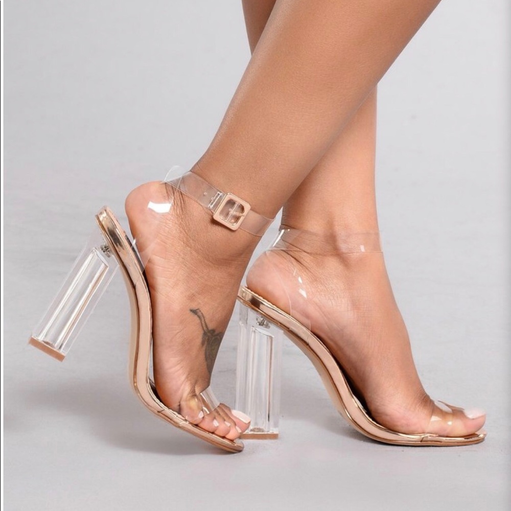Glass Slipper- Rose Gold